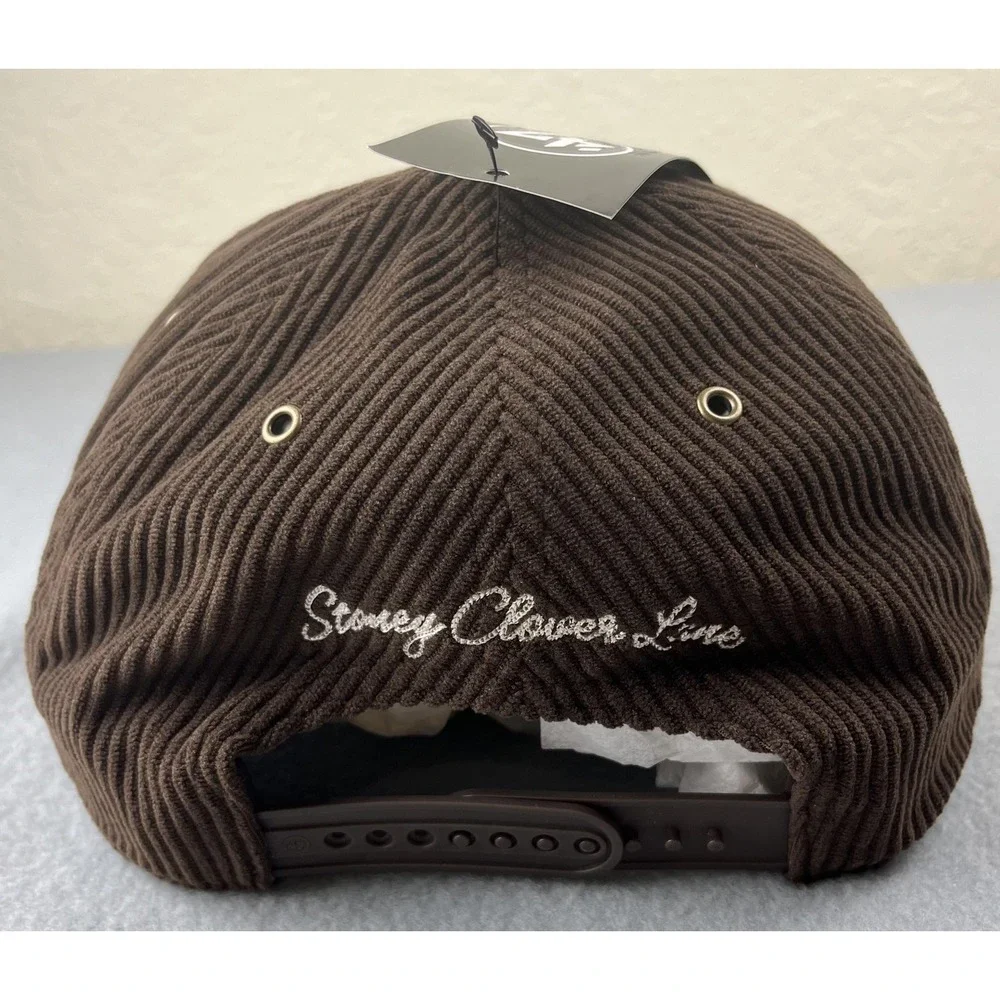 Cleveland Browns Hat 47 Brand Snap Back Stoney Clover‎ Lane NFL Corduroy NEW